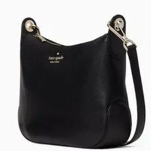 Kate Spade Rosie Large Pebbled Leather Messenger Crossbody Bag